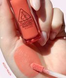  Má Hồng kem dạng bóng 3ce Sheer Liquid Blusher Dạng Kem [Side Piece- Our Way- Cozy Peach-Joyful Affair- Soft Fig] 