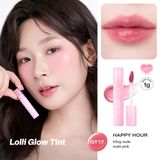  Son Kem Bóng Ofélia Lolli Glow Tint 