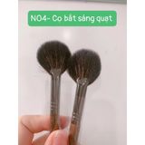  [Cọ Lẻ Đủ Loại] Cọ Trang Điểm Lông Thú Thân Gỗ Lớn- Nhỏ [Khối - Má Hồng - Môi - Mắt] 