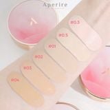 Phấn Nước Aperire Day Cream Cover Cushion SPF50+ PA++++ 13g