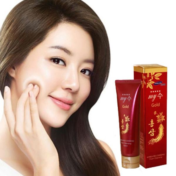Sữa Rửa Mặt My Gold Korea Red Ginseng Foam Cleansing Tuýp 130ml