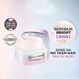 Kem Dưỡng Sáng Da L'Oreal Glycolic-Bright Glowing Cream 30ml (Ngày & Đêm)