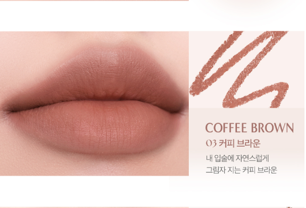 Chì Kẻ Viền Môi Clio Velvet Lip Pencil Kèm Gọt Chì Tặng Kèm Đồ Gọt 1.45g