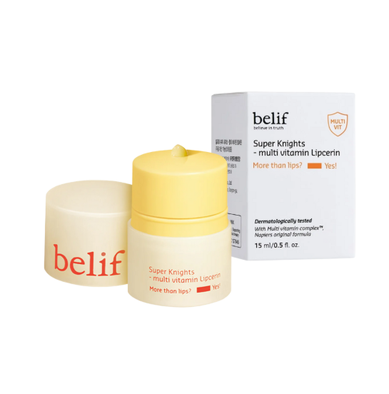[ Tem LG ] Sáp Dưỡng Môi Belif Super Knights Multi Vitamin Lipcerin 15ml