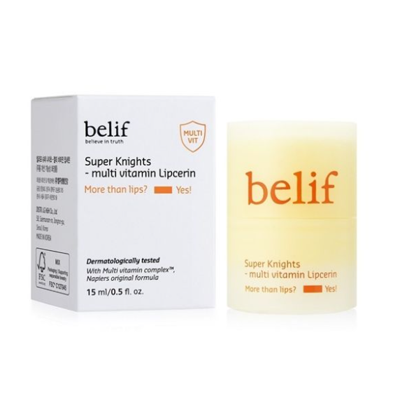 [ Tem LG ] Sáp Dưỡng Môi Belif Super Knights Multi Vitamin Lipcerin 15ml
