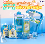 Combo Sản Phẩm Làm Sạch Và Ngăn Ngừa Mụn Garnier 5 món