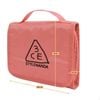 Túi Đựng Mỹ Phẩm + Cọ Đa Năng 3ce Wash Bag Small Pink Beige Black Đen- Hồng (26x17x7cm- 19.5x15x 5.5cm)