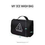 Túi Đựng Mỹ Phẩm + Cọ Đa Năng 3ce Wash Bag Small Pink Beige Black Đen- Hồng (26x17x7cm- 19.5x15x 5.5cm)