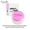 Phấn Phủ Nén Hàn Quốc Eglips About Tone Blur Powder Pact 8g Mẫu Mới [Đen 01- 02- Trắng- Hồng]