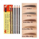 Chì Xé Kẻ Chân Mày Cao Cấp Chống Trôi, Chống Thấm Cosmetic Art Eyebrow Pencil