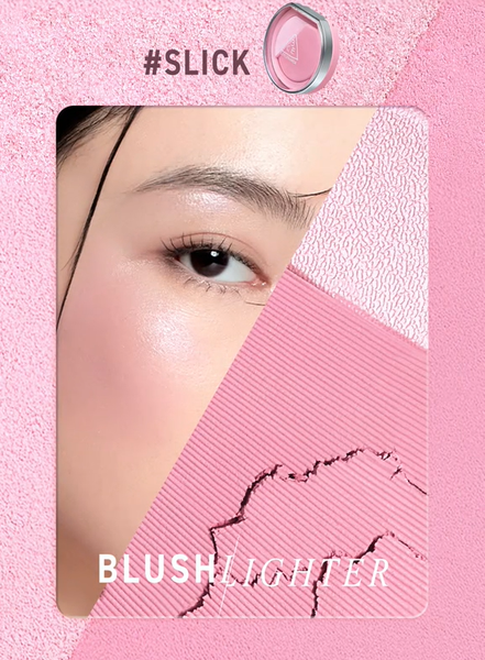 Phấn Má Hồng 3CE Blushlighter Lazy Talk- Slick - Early Now - Middle Hype - What If - Beige Hour -Coral Flush