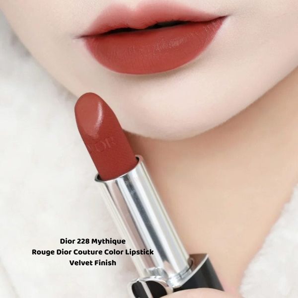 [MẪU MỚI 2024] SON DIOR ROUGE VELVET FINISH FULLSIZE NẮP NAM CHÂM