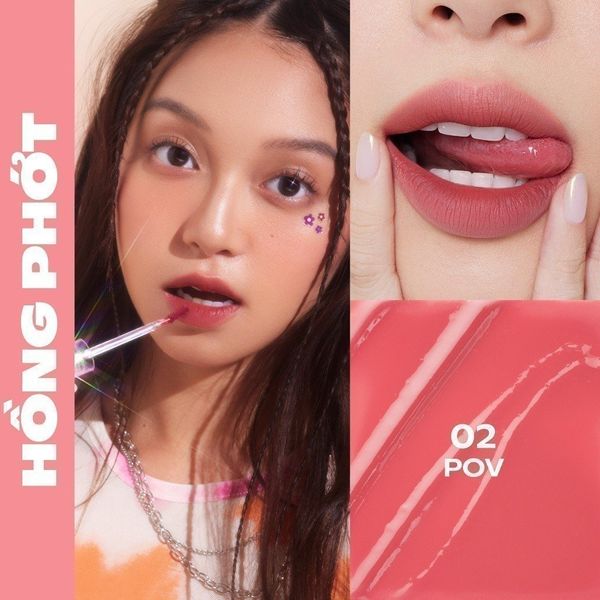 Son kem Ofélia SugarPlum MistyNow Blurring Tint 3.8g