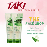  Sữa Rửa Mặt THE FACE SHOP Jeju Aloe Fresh Soothing Foam Cleanser 150ml 
