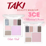  [NEW]  Bảng Màu Mắt - Bắt Sáng - Má Hồng- Tạo Khối Đa Năng 7 Ô 3ce All Rounder Face Palette 