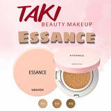  Phấn Nước Mịn Lì Mờ Khuyết Điểm Essance Veil Fit Cushion Spf50+ Pa+++ 15G [21 Sand Ivory- 23 Deep Ivory] 
