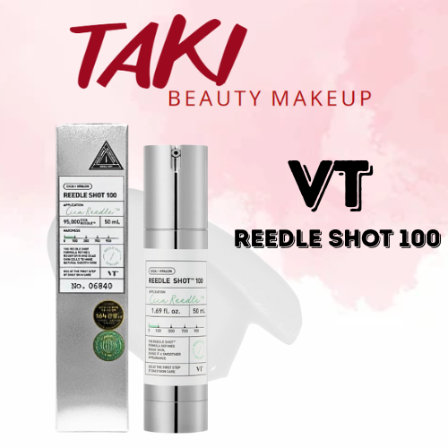 Tinh chất vi kim VT COSMETICS Reedle Shot 100 Essence Tái Tạo Căng Bóng Da 50ml