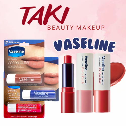 Son Dưỡng Môi Dạng Thỏi Vaseline Lip Therapy Colour Stick 4.2g + Vaseline Lip Therapy [Original- Rosy] 4.8g