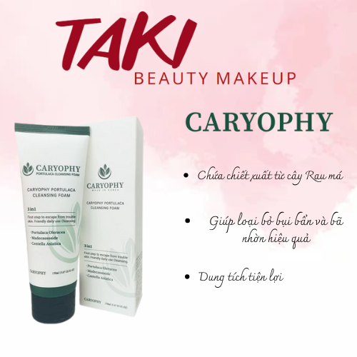 Sữa Rửa Mặt Caryophy Portulaca Cleansing Foam 150ml
