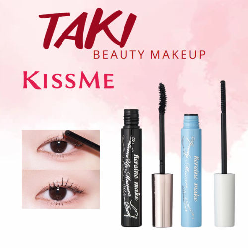 Chuốt Mi Kiss Me Heroine Make Volume & Curl Mascara Waterproof Mega-  Long & Curl Mascara Super Water Proof Black 6g