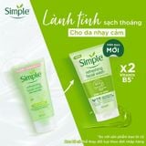 Sữa Rửa Mặt Simple 150ml (Nhiều Dòng)