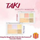  Bảng Che Khuyết Điểm - Triệt Sắc 5 ô Clio Founwear Concealer Palette 