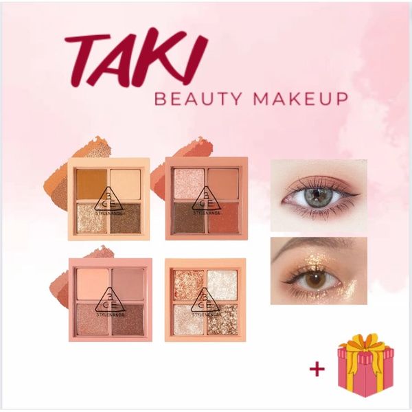 Bảng Màu Mắt 4 Ô 3CE Mini Multi Eye Color Palette 3.2g