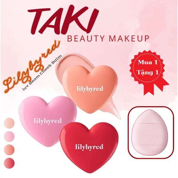 Má Hồng Dạng Kem Trái Tim Lilybyred Luv Beam Cheek Balm 3.5g