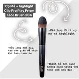 Cọ Phấn Má + Highlight Clio Face Brush