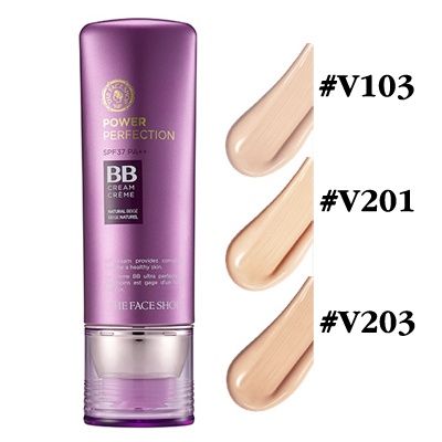 Kem Nền Đa Năng The Face Shop BB Cream Face it Power Perfection BB Tím TFS Fmgt 20g- 40g
