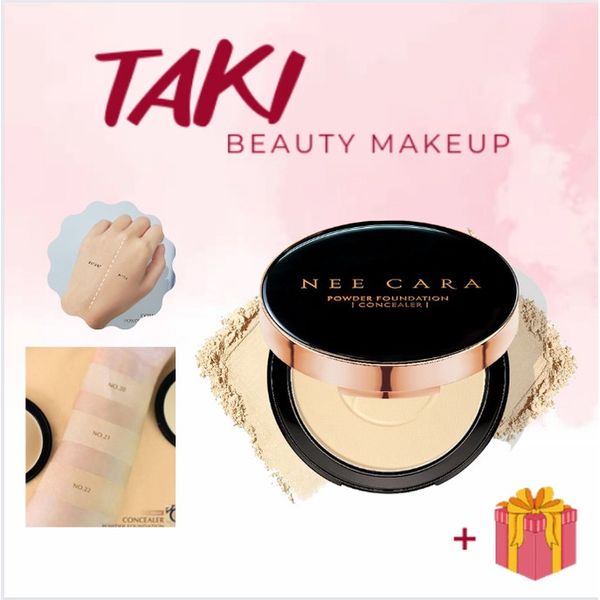 [THÁI LAN] Phấn Phủ Kiềm Dầu Nee Cara Concealer Powder Foundation N604 [20- 21]