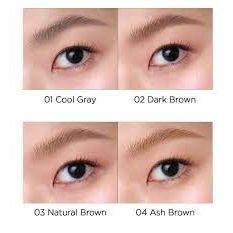Mascara Lông Mày Peripera Ink Speedy Skinny Browcara màu [01- 02- 03- 04- 05]