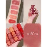  Má Hồng kem dạng bóng 3ce Sheer Liquid Blusher Dạng Kem [Side Piece- Our Way- Cozy Peach-Joyful Affair- Soft Fig] 