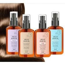 Dầu Dưỡng Giúp Hồi Phục Tóc Hư Tổn Raip R3 Argan Hair Oil
