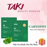  Mặt Nạ Miếng Làm Dịu, Phục Hồi Dành Cho Da Dầu Mụn Caryophy Portulaca Mask Sheet 