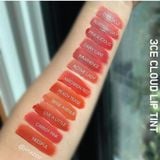  Son 3ce Cloud Lip Tint 4g Vỏ Nhám- Active Lady- Immanence- Neeful- Macaron Red 