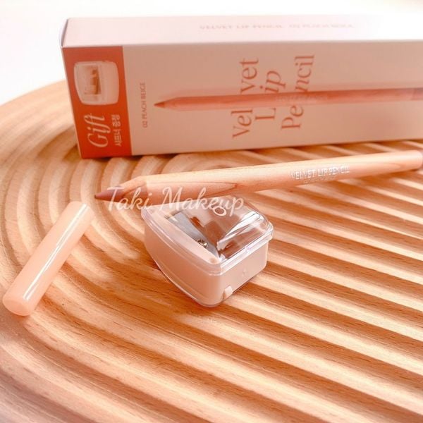 Chì Kẻ Viền Môi Clio Velvet Lip Pencil Kèm Gọt Chì Tặng Kèm Đồ Gọt 1.45g