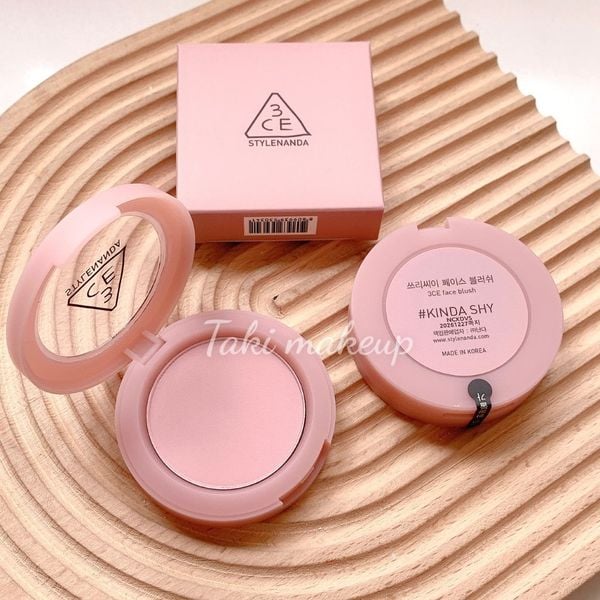 Phấn Má Hồng 3CE Mood Recipe Face Blush -Kinda Shy
