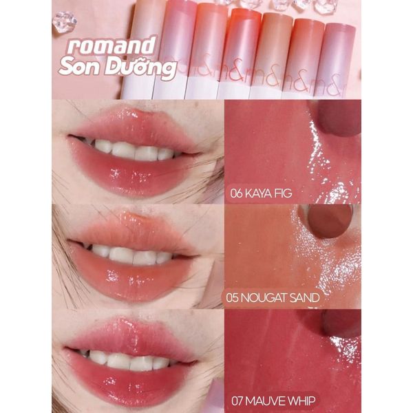 Son Dưỡng Thỏi Có Màu Romand Glasting Melting Balm 3.5g