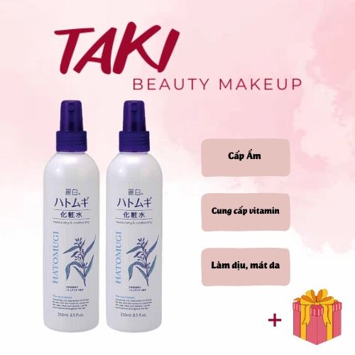 Xịt Khoáng Dưỡng Ẩm Và Làm Sáng Da Reihaku Hatomugi Mist Lotion 250ml