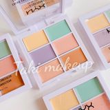 Bảng Tạo Khối, Che Khuyết Điểm 6 Ô NYX Conceal, Correct, Contour Palette 1.5g
