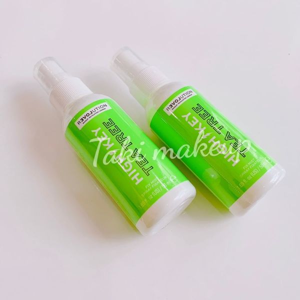Xịt Khoáng Revolution Makeup Fix Mist 50ml [Xanh Lá- Hồng- Xanh Dương]