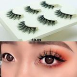 Lông Mi Chồn Giả Meimudele 3D Nhiều Số- 3 Cặp [09
