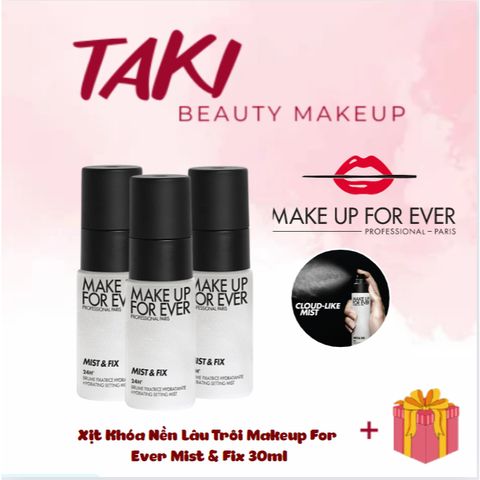Xịt Khóa Nền Lâu Trôi Makeup For Ever Mist & Fix