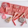Túi Đựng Mỹ Phẩm + Cọ Đa Năng 3ce Wash Bag Small Pink Beige Black Đen- Hồng (26x17x7cm- 19.5x15x 5.5cm)