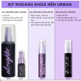  Xịt Khóa Nền Urban Decay All Nighter 118ml - 30ml - 15ml 