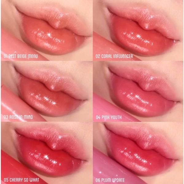 Son Kem Tint Peripera Ink Mood Glowy Tint - Đủ Màu (#29)