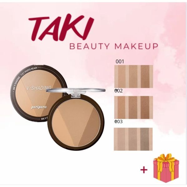 Phấn Tạo Khối Peripera Ink V Shading 9.5g [01- 02]
