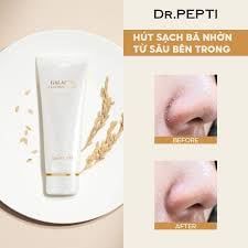 Sữa Rửa Mặt Dưỡng Ẩm Dr.Pepti Galacto Cleansing Foam 110ml