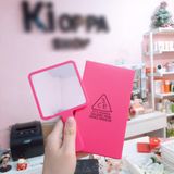 Gương Cầm Tay 3CE Square Mini Hand Mirror Dáng Vuông 90 x 160mm [Hồng- Trắng Mymoves- Đỏ Mymoves]